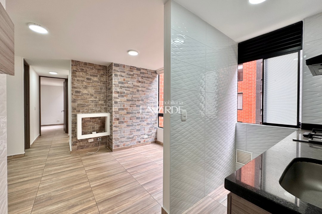 Apartamento en Lunaria Piso 2 con Chimenea y Espacios Funcionales